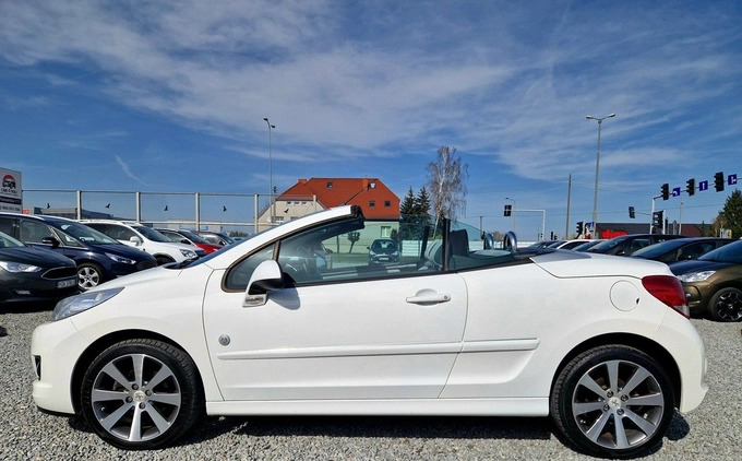 Peugeot 207 CC cena 21999 przebieg: 150000, rok produkcji 2012 z Szlichtyngowa małe 667